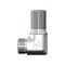 World Wide Fittings Male Flat Face O-Ring Bulkhead to Male Flat Face O-Ring 90 Degree Union Elbow 4525X16X16 - alternate 1